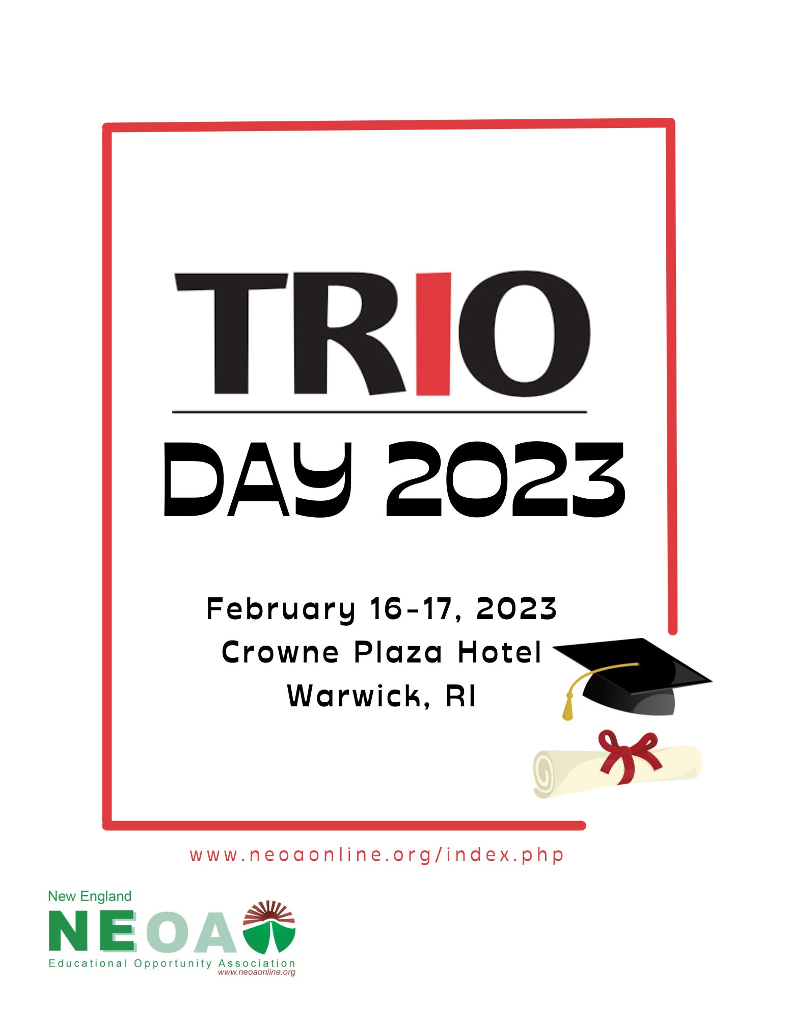 TRIO Day Save The Date Flyer